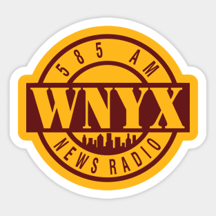 WNYX News Radio Sticker